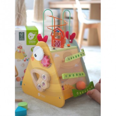 CLASSIC WORLD Montessori Cube 10in1 Happy Farm XXL