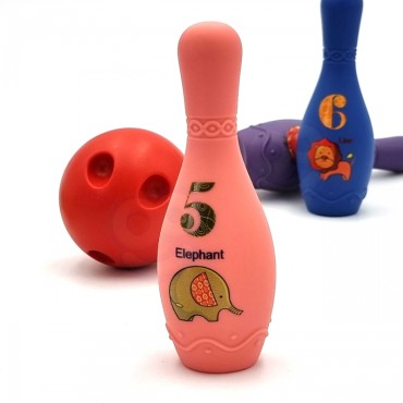 WOOPIE BABY Sensorinis boulingas kūdikiams 8 vnt.
