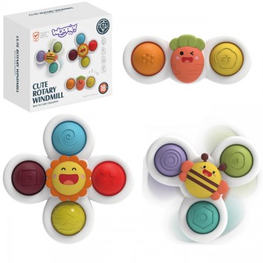 WOOPIE BABY Spiner sensorinis lavinamasis žaislas 3in1
