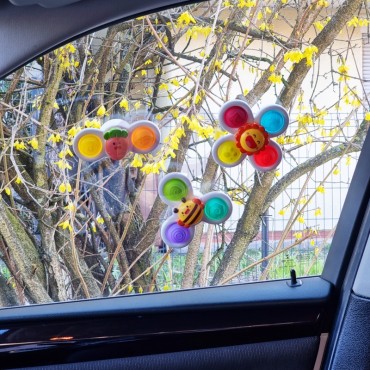 WOOPIE BABY Spiner sensorinis lavinamasis žaislas 3in1