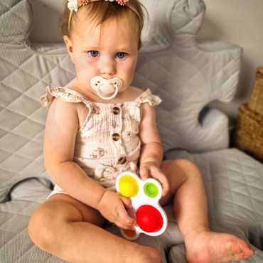 WOOPIE BABY sensorinis žaislas nuo streso dantukas POP IT Montessori