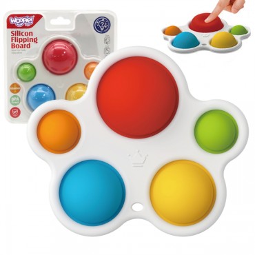 WOOPIE BABY sensorinis žaislas nuo streso dantukas POP IT Montessori