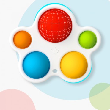 WOOPIE BABY sensorinis žaislas nuo streso dantukas POP IT Montessori