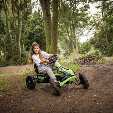 BERG Pedal Go Kart RALLY DRT GREEN BFR 4-12 metų iki 60 kg