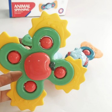 WOOPIE BABY Spiner lavinamasis sensorinis žaislas 3in1 Spalvingas