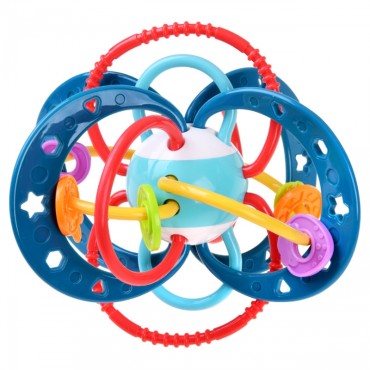 WOOPIE BABY sensorinis žaislas 2in1 Montessori barškučiai