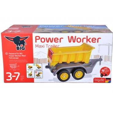 BIG Power Worker Maxi Ride Ant priekabos kilnojamos platformos