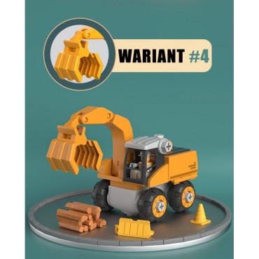 WOOPIE Mega statybvietė 5in1 XXL „pasidaryk pats“ surinkimo rinkinys