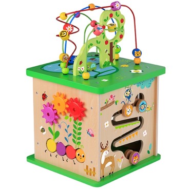 TOOKY TOY Mokomasis kubo rūšiuotojas labirintas, susipynęs gyvūnas