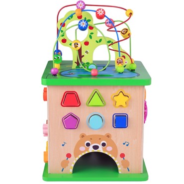TOOKY TOY Mokomasis kubo rūšiuotojas labirintas, susipynęs gyvūnas