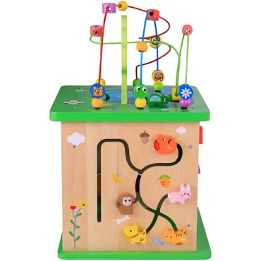 TOOKY TOY Mokomasis kubo rūšiuotojas labirintas, susipynęs gyvūnas