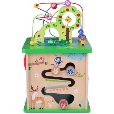 TOOKY TOY Mokomasis kubo rūšiuotojas labirintas, susipynęs gyvūnas