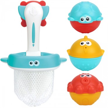 WOOPIE BABY žvejybos vonios rinkinys 4 vnt.