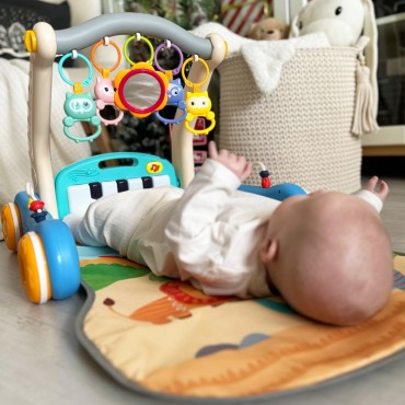 WOOPIE BABY kilimėlis su traukimo juosta 2in1 pianinu