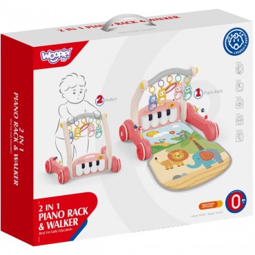 WOOPIE BABY kilimėlis su traukimo juosta 2in1 pianinu