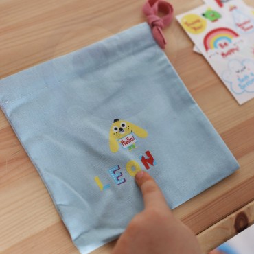WOOPIE ART&FUN Creative Magic Bag + dekoravimo lipdukų rinkinys daugiau nei 109 vnt (5 vnt.)
