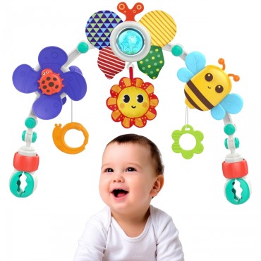 WOOPIE BABY Arkinis žiedas vaikiškai lovytei, vežimėliui, automobilinei kėdutei