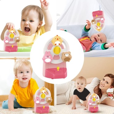 WOOPIE BABY Music Box Carousel Animals Mokomasis muzikinis žaislas