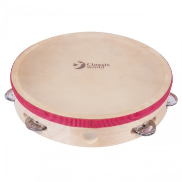 CLASSIC WORLD EDU muzikos instrumentas tamburinas 25 cm