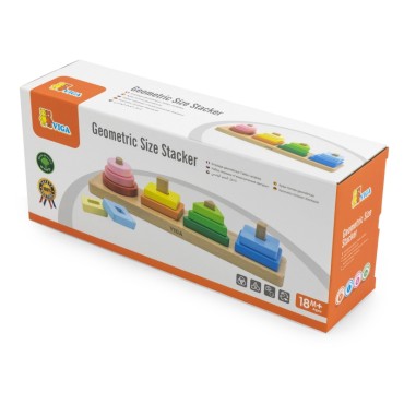VIGA medinė geometrinė rūšiavimo dėlionė