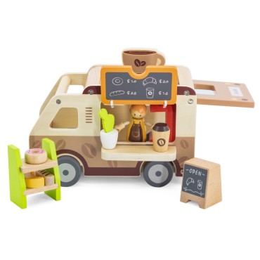 VIGA Food truck Wooden Auto Cafe Cukiernia