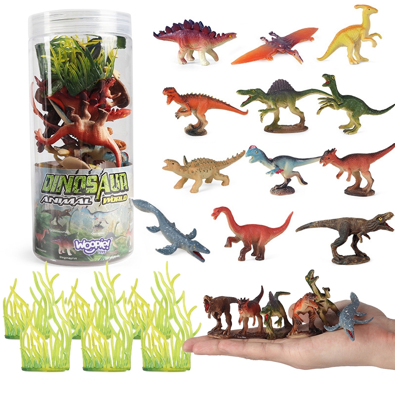 WOOPIE Dinozaurų figūrėlių rinkinys 18 vnt - 1 versija