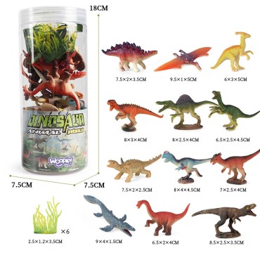 WOOPIE Dinozaurų figūrėlių rinkinys 18 vnt - 1 versija