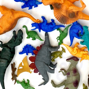 WOOPIE dinozaurų figūrėlių rinkinys 34 vnt.