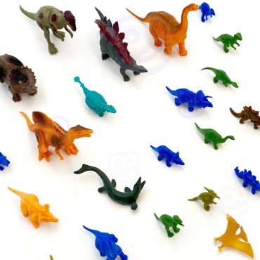 WOOPIE dinozaurų figūrėlių rinkinys 34 vnt.