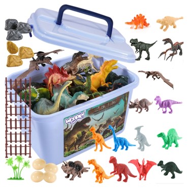 WOOPIE dinozaurų figūrėlių rinkinys 40 vnt.