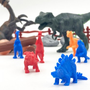 WOOPIE dinozaurų figūrėlių rinkinys 40 vnt.