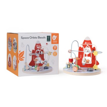 CLASSIC WORLD Mokomasis labirintas, susipynęs erdvės orbitos karoliukai 18m+ FSC