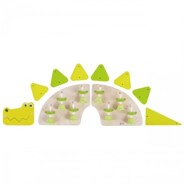 CLASSIC WORLD EDU Musical XL sieninė lenta CROCODILE