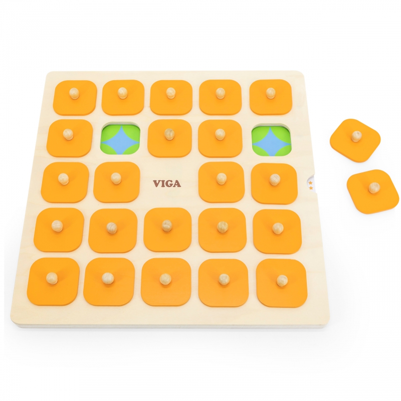 VIGA atminties žaidimas Atminties atspėk paveikslėlius 10 Montessori kortelių didelių