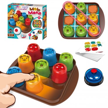 WOOPIE Education-Strategy 2in1 apskritimo ir kryžiaus žaidimas