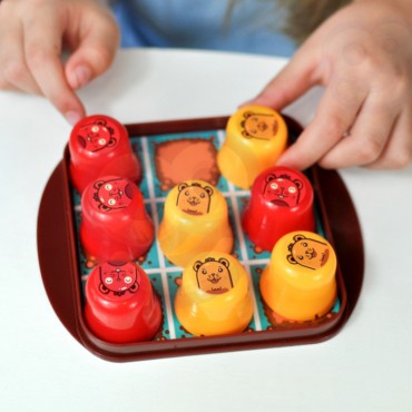WOOPIE Education-Strategy 2in1 apskritimo ir kryžiaus žaidimas