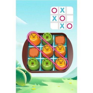 WOOPIE Education-Strategy 2in1 apskritimo ir kryžiaus žaidimas