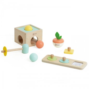 CLASSIC WORLD Pastelinis lavinantis rinkinys vaikams Box nuo 6 iki 12 mėn