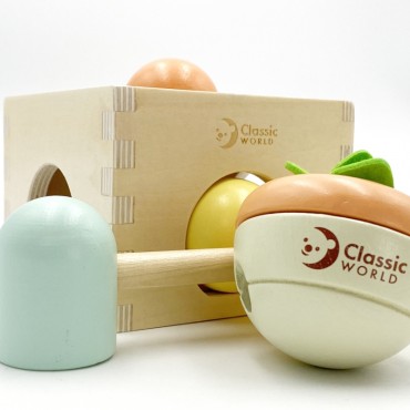 CLASSIC WORLD Pastelinis lavinantis rinkinys vaikams Box nuo 6 iki 12 mėn