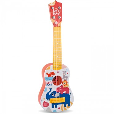 WOOPIE klasikinė gitara vaikams Raudona 57cm