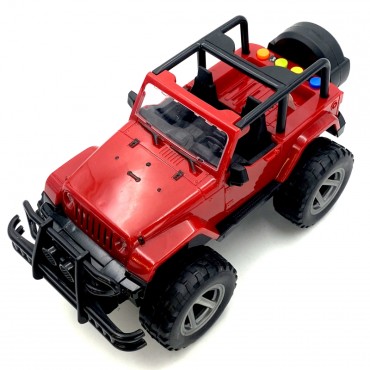 WOOPIE Jeep Auto visureigis su garsu ir šviesa