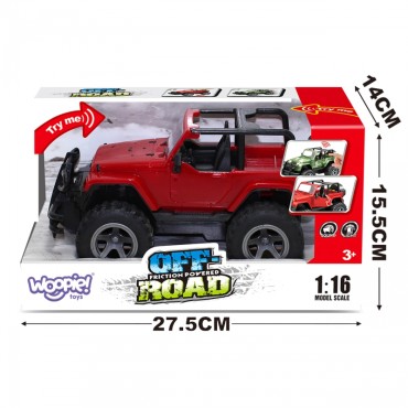 WOOPIE Jeep Auto visureigis su garsu ir šviesa
