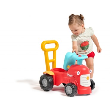 FALK Maurice Traktorius Ride-on Red Pushback Sandėliavimas nuo 1 metų