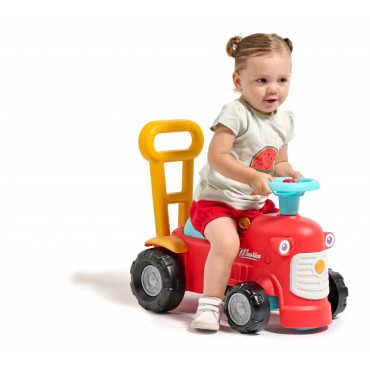 FALK Maurice Traktorius Ride-on Red Pushback Sandėliavimas nuo 1 metų