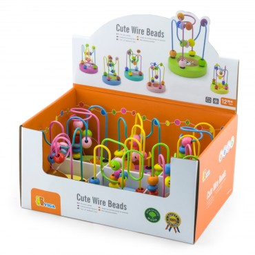VIGA Wooden Handy Maze Interlace Motor Loop 1 vnt