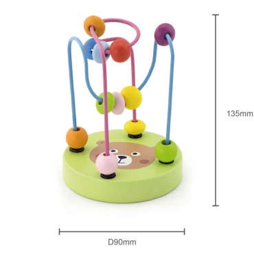 VIGA Wooden Handy Maze Interlace Motor Loop 1 vnt