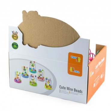 VIGA Wooden Handy Maze Interlace Motor Loop 1 vnt