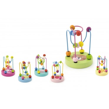 VIGA Wooden Handy Maze Interlace Motor Loop 1 vnt