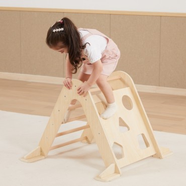 VIGA medinės kopėčios Pikler laipiojimo trikampis Montessori