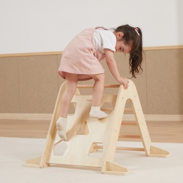 VIGA medinės kopėčios Pikler laipiojimo trikampis Montessori